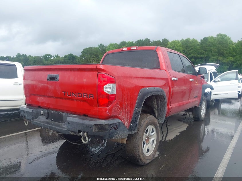 2018 Toyota Tundra VIN 5TFHW5F13JX733795 IAAI salvage auction — FRONT END, Salvage Title, sold $8,200 on 2026-07-29 (photo 4)