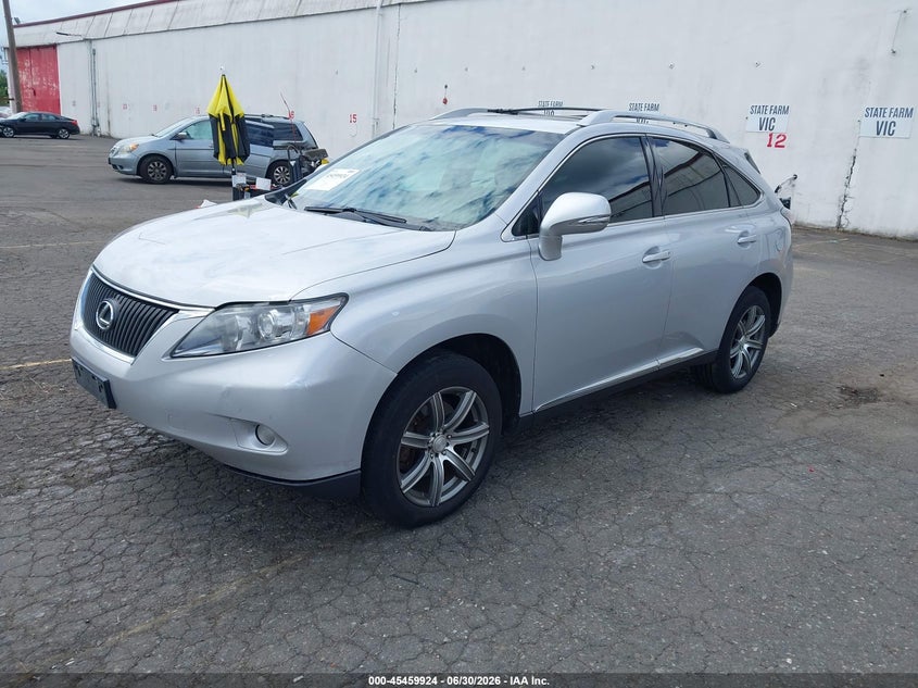 2010 Lexus Rx 350 VIN 2T2BK1BA8AC061422 IAAI salvage auction — NORMAL WEAR, Clear-Dealer Only (Oregon), sold $2,875 on 2026-07-09 (photo 2)