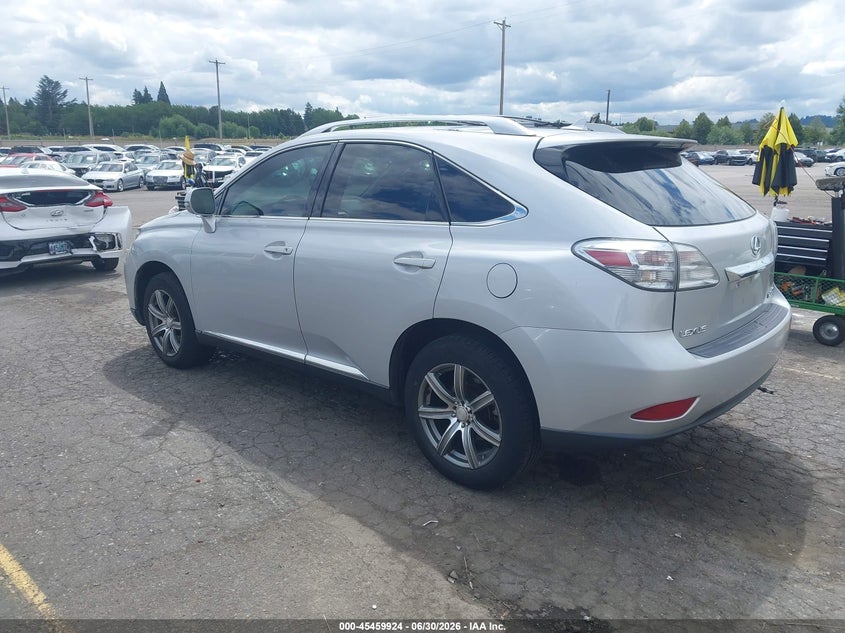 2010 Lexus Rx 350 VIN 2T2BK1BA8AC061422 IAAI salvage auction — NORMAL WEAR, Clear-Dealer Only (Oregon), sold $2,875 on 2026-07-09 (photo 3)