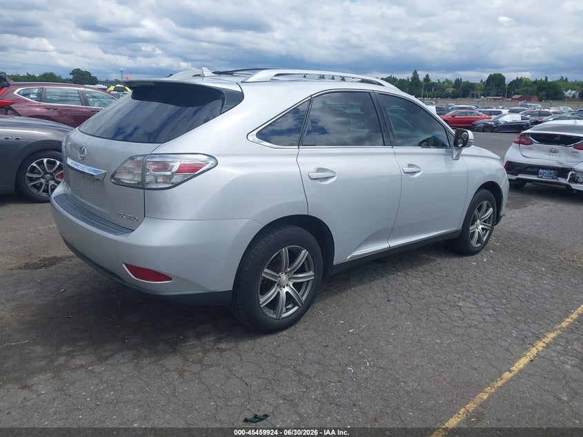 2010 Lexus Rx 350 VIN 2T2BK1BA8AC061422 IAAI salvage auction — NORMAL WEAR, Clear-Dealer Only (Oregon), sold $2,875 on 2026-07-09 (photo 4)