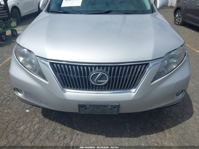2010 Lexus Rx 350 VIN 2T2BK1BA8AC061422 IAAI salvage auction — NORMAL WEAR, Clear-Dealer Only (Oregon), sold $2,875 on 2026-07-09 (photo 6)