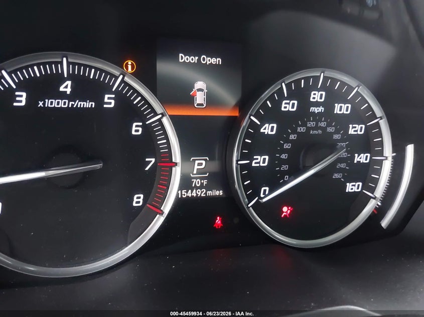 2016 Acura Mdx VIN 5FRYD4H91GB032015 IAAI salvage auction — FRONT END, Salvage (Pennsylvania), sold $2,200 on 2026-07-10 (photo 7)