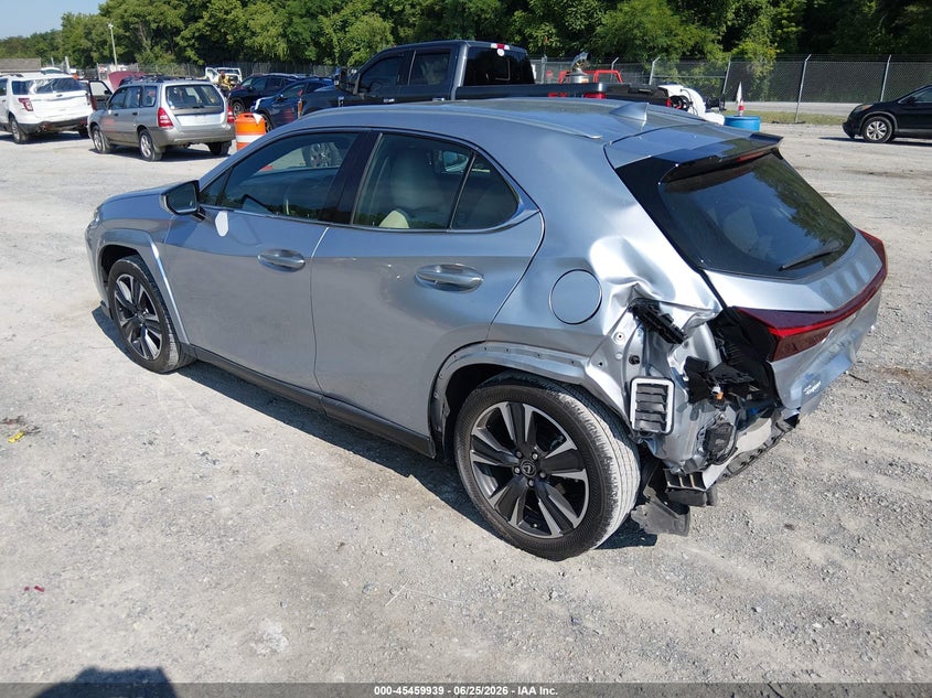 2023 Lexus Ux VIN JTHP6JBHXP2157750 IAAI salvage auction — REAR END, Salvage Title, sold $9,200 on 2026-09-01 (photo 3)