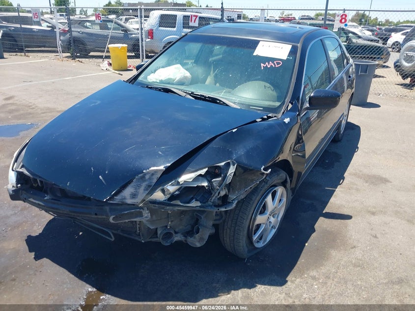 2005 Honda Accord VIN 1HGCM66505A057115 IAAI salvage auction — FRONT END, Salvage (California), sold $350 on 2026-07-18 (photo 2)