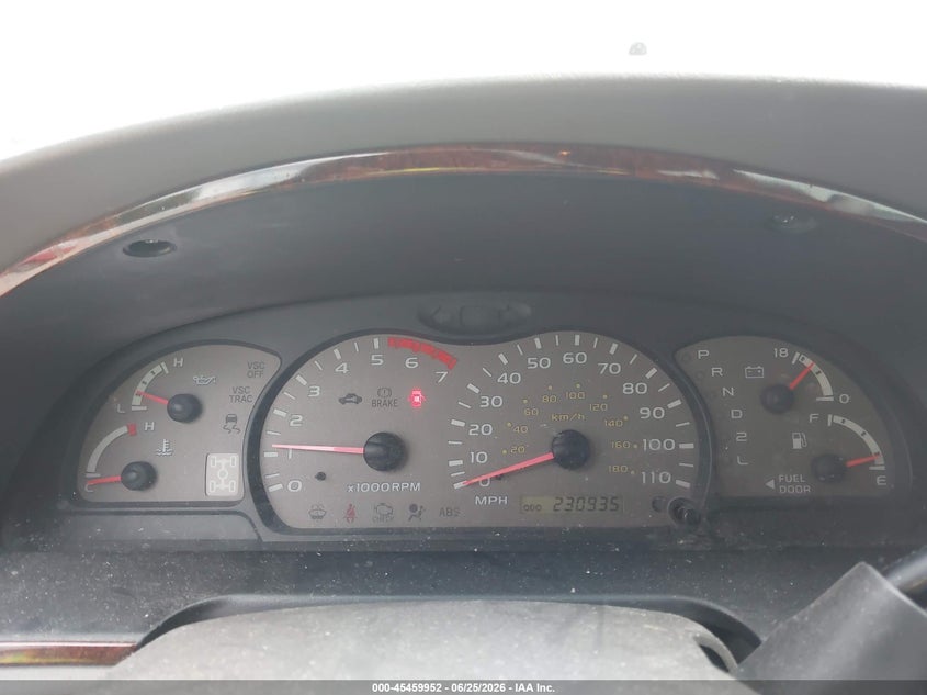 2003 Toyota Sequoia VIN 5TDBT48A43S200336 IAAI salvage auction — HAIL, Salvage (Missouri), sold $1,200 on 2026-07-16 (photo 7)