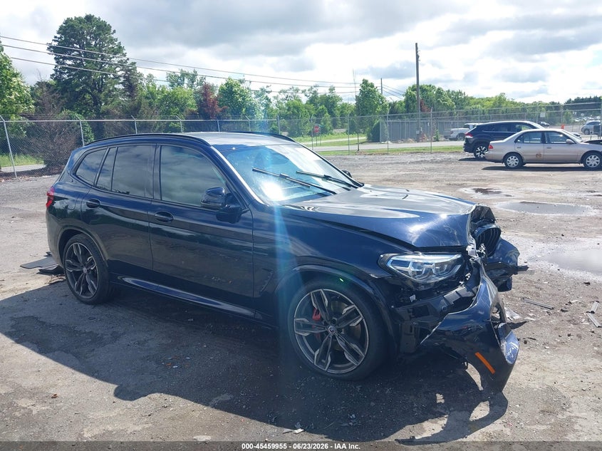 2021 BMW X3 VIN 5UXTY9C08M9D92234 IAAI salvage auction — FRONT END, Salvage Title, sold $6,500 on 2026-07-28 (photo 1)