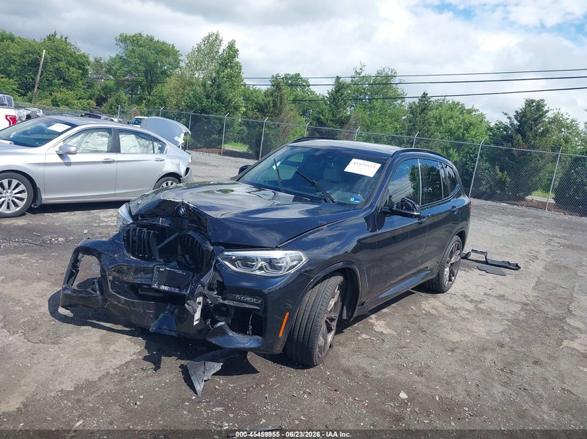 2021 BMW X3 VIN 5UXTY9C08M9D92234 IAAI salvage auction — FRONT END, Salvage Title, sold $6,500 on 2026-07-28 (photo 2)