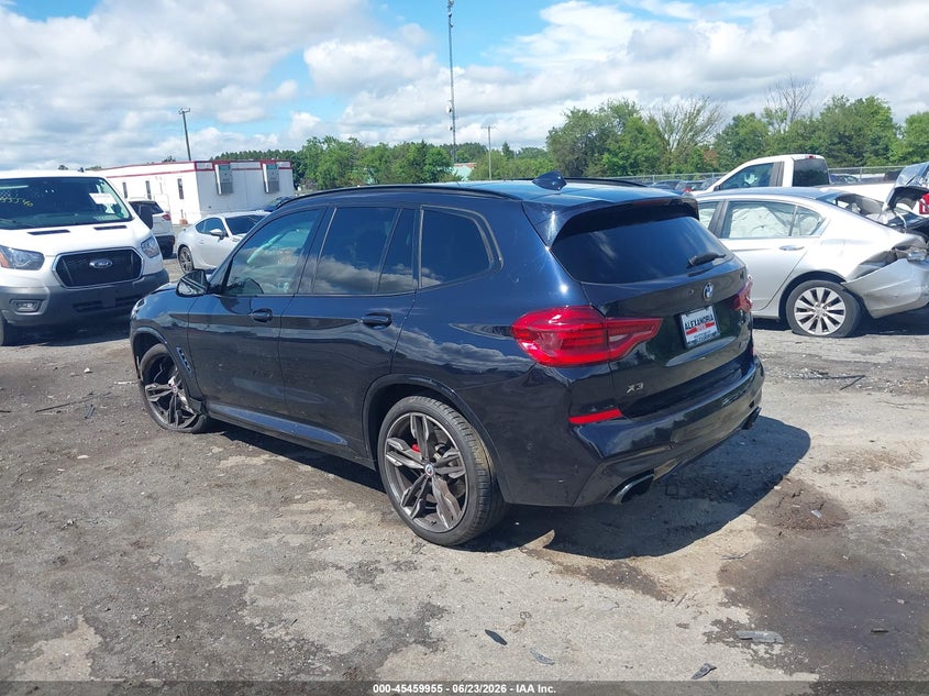 2021 BMW X3 VIN 5UXTY9C08M9D92234 IAAI salvage auction — FRONT END, Salvage Title, sold $6,500 on 2026-07-28 (photo 3)