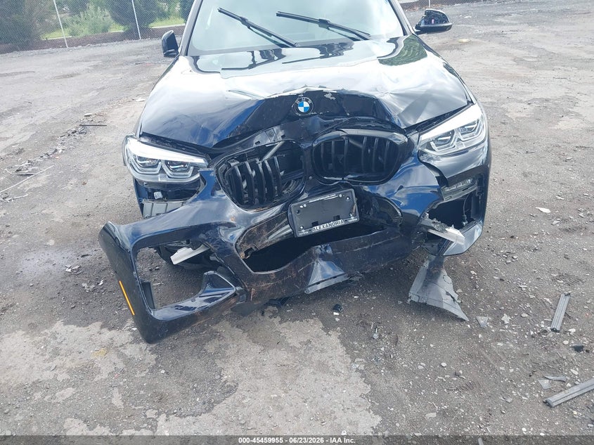 2021 BMW X3 VIN 5UXTY9C08M9D92234 IAAI salvage auction — FRONT END, Salvage Title, sold $6,500 on 2026-07-28 (photo 6)