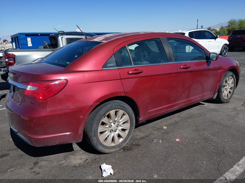 2014 Chrysler 200 VIN 1C3CCBAB2EN230816 IAAI salvage auction — NORMAL WEAR, Clear (Utah), sold $100 on 2026-07-24 (photo 4)