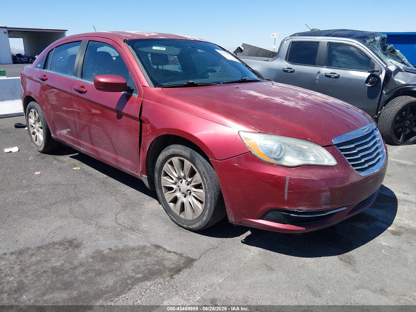 2014 Chrysler 200 VIN 1C3CCBAB2EN230816 IAAI salvage auction — NORMAL WEAR, Clear (Utah), sold $100 on 2026-07-24 (photo 1)