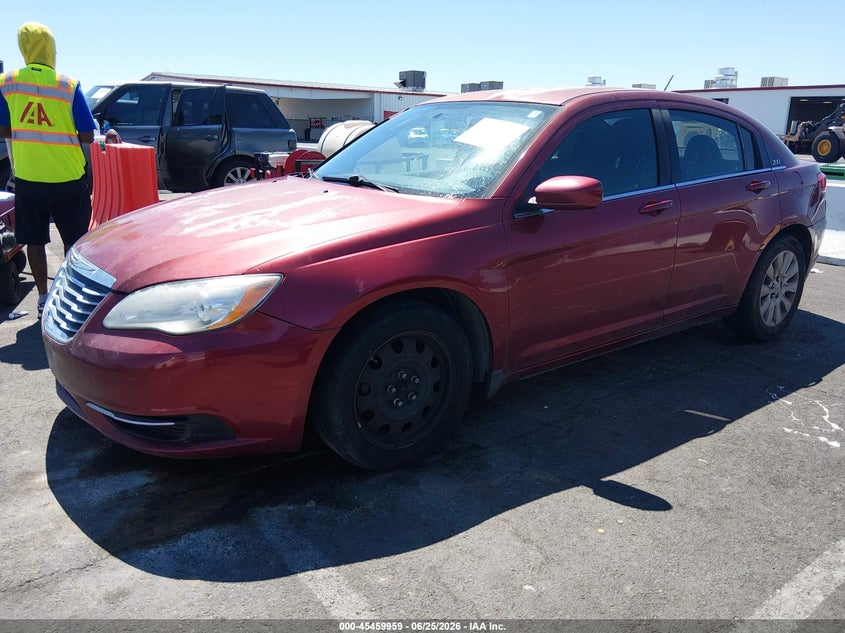 2014 Chrysler 200 VIN 1C3CCBAB2EN230816 IAAI salvage auction — NORMAL WEAR, Clear (Utah), sold $100 on 2026-07-24 (photo 2)
