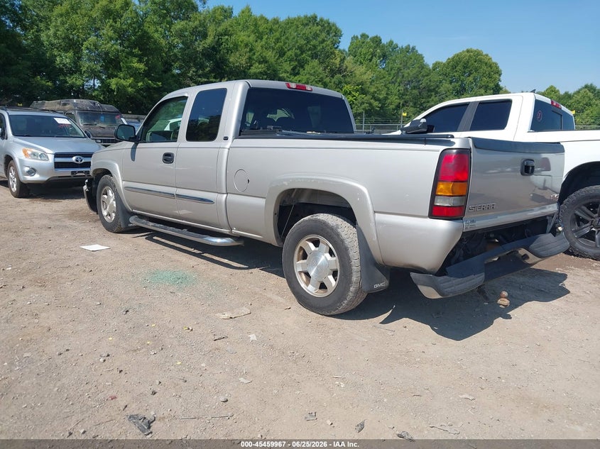 2006 Gmc SIERRA VIN 1GTEC19Z26Z240935 IAAI salvage auction — FRONT & REAR, Salvage (Tennessee), sold $1,800 on 2026-07-25 (photo 3)