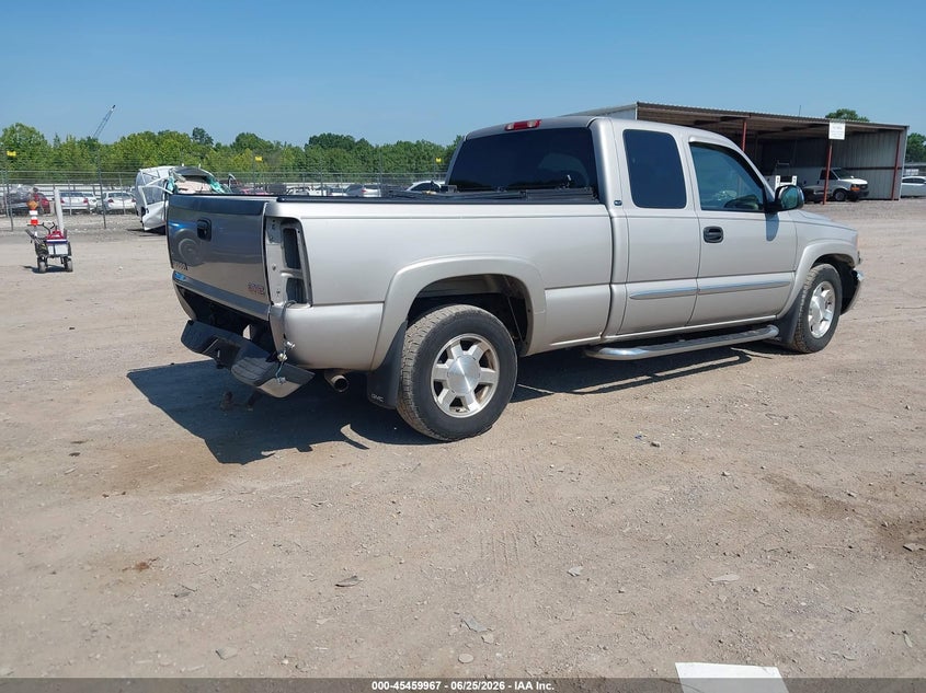 2006 Gmc SIERRA VIN 1GTEC19Z26Z240935 IAAI salvage auction — FRONT & REAR, Salvage (Tennessee), sold $1,800 on 2026-07-25 (photo 4)