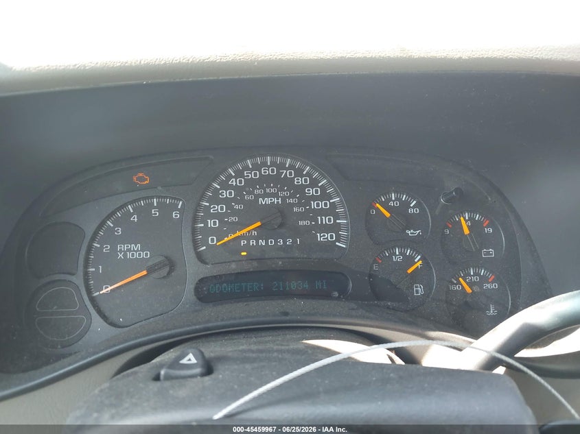 2006 Gmc SIERRA VIN 1GTEC19Z26Z240935 IAAI salvage auction — FRONT & REAR, Salvage (Tennessee), sold $1,800 on 2026-07-25 (photo 7)