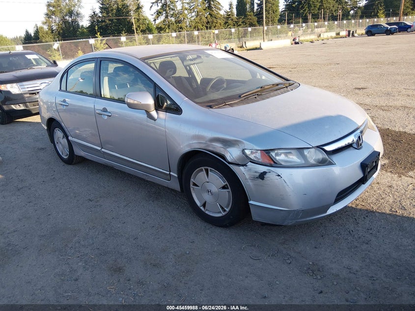 2008 Honda Civic VIN JHMFA36278S028149 IAAI salvage auction — RIGHT FRONT, Bill Of Sale (Washington), sold $2,550 on 2026-07-22 (photo 1)