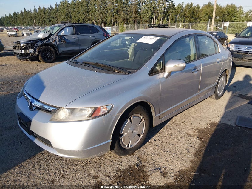 2008 Honda Civic VIN JHMFA36278S028149 IAAI salvage auction — RIGHT FRONT, Bill Of Sale (Washington), sold $2,550 on 2026-07-22 (photo 2)
