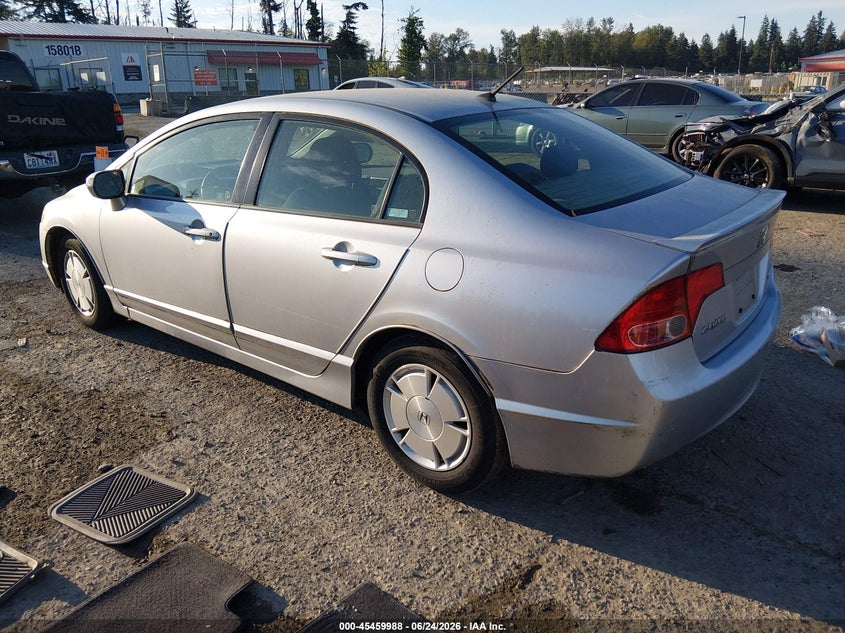 2008 Honda Civic VIN JHMFA36278S028149 IAAI salvage auction — RIGHT FRONT, Bill Of Sale (Washington), sold $2,550 on 2026-07-22 (photo 3)
