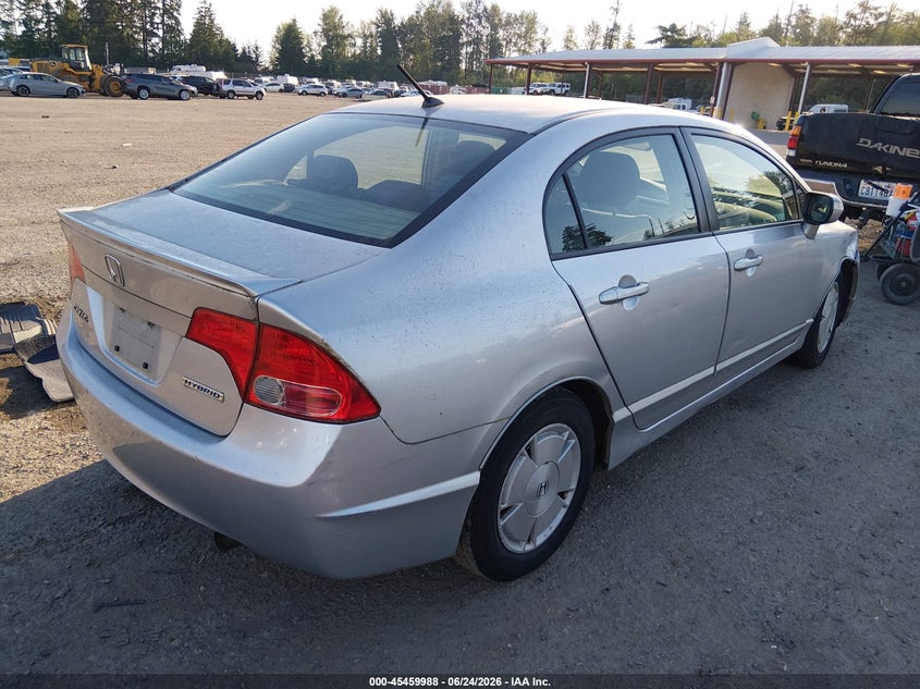 2008 Honda Civic VIN JHMFA36278S028149 IAAI salvage auction — RIGHT FRONT, Bill Of Sale (Washington), sold $2,550 on 2026-07-22 (photo 4)
