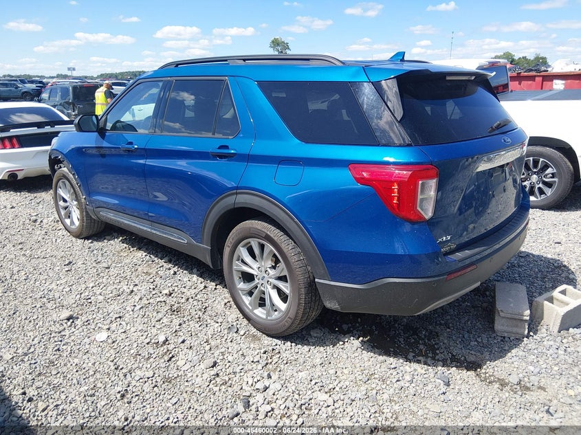 2020 Ford Explorer VIN 1FMSK8DH8LGB71233 IAAI salvage auction — FRONT END, Salvage Title, sold $4,800 on 2026-07-26 (photo 3)