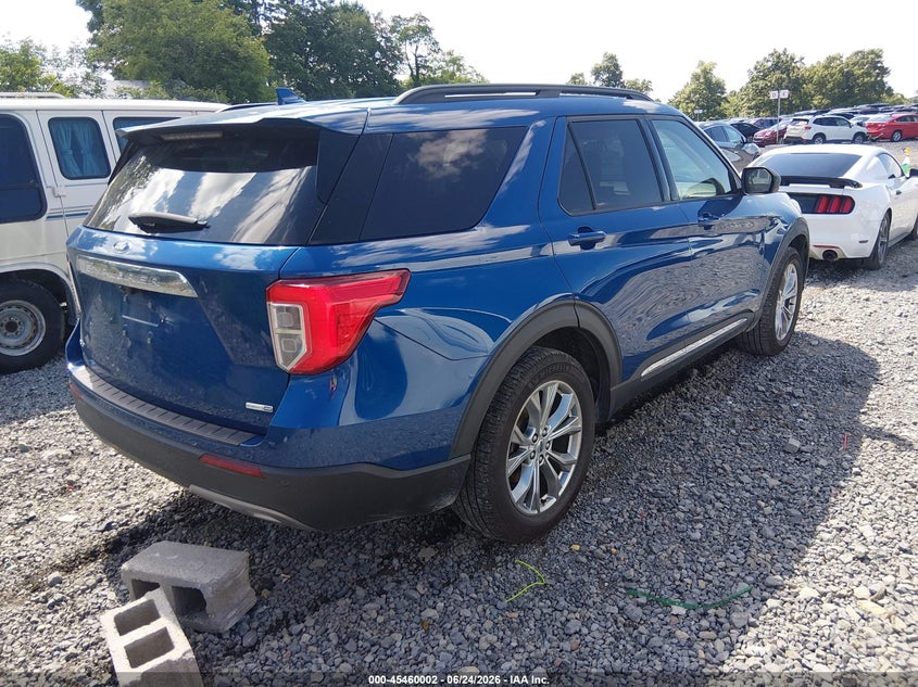 2020 Ford Explorer VIN 1FMSK8DH8LGB71233 IAAI salvage auction — FRONT END, Salvage Title, sold $4,800 on 2026-07-26 (photo 4)