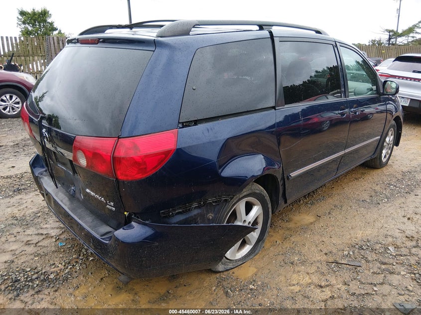 2006 Toyota Sienna VIN 5TDBA22C96S064097 IAAI salvage auction — NORMAL WEAR, Clear (Virginia), sold $1,225 on 2026-07-20 (photo 4)