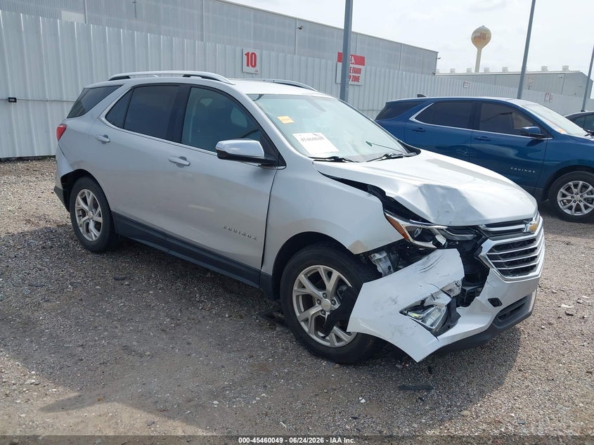2019 Chevrolet Equinox VIN 2GNAXNEVXK6191168 IAAI salvage auction — RIGHT FRONT, Salvage Title, sold $3,300 on 2026-07-22 (photo 1)