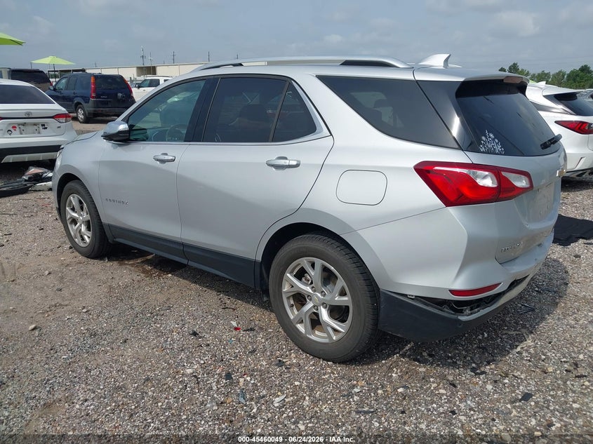 2019 Chevrolet Equinox VIN 2GNAXNEVXK6191168 IAAI salvage auction — RIGHT FRONT, Salvage Title, sold $3,300 on 2026-07-22 (photo 3)
