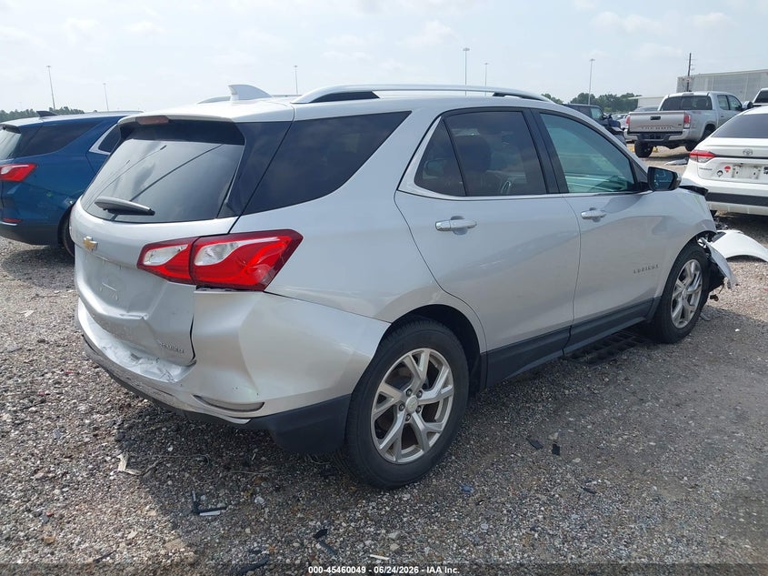 2019 Chevrolet Equinox VIN 2GNAXNEVXK6191168 IAAI salvage auction — RIGHT FRONT, Salvage Title, sold $3,300 on 2026-07-22 (photo 4)