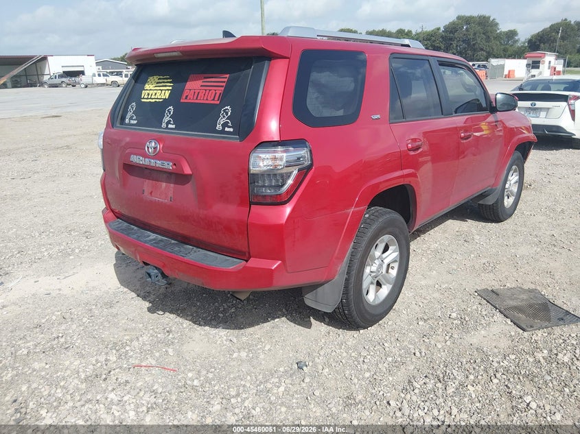 2016 Toyota 4runner VIN JTEBU5JR4G5405150 IAAI salvage auction — FRONT END, Salvage (Texas), sold $6,500 on 2026-07-28 (photo 4)