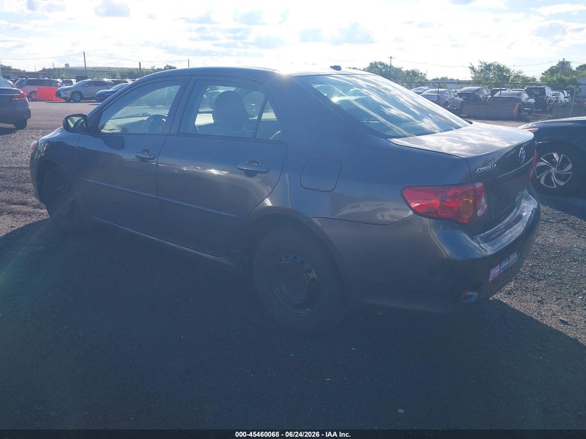 2009 Toyota Corolla VIN JTDBL40E899050754 IAAI salvage auction — REAR END, Clear (New Jersey), sold $1,150 on 2026-07-06 (photo 3)