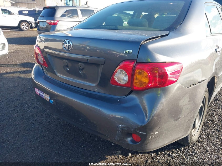 2009 Toyota Corolla VIN JTDBL40E899050754 IAAI salvage auction — REAR END, Clear (New Jersey), sold $1,150 on 2026-07-06 (photo 6)