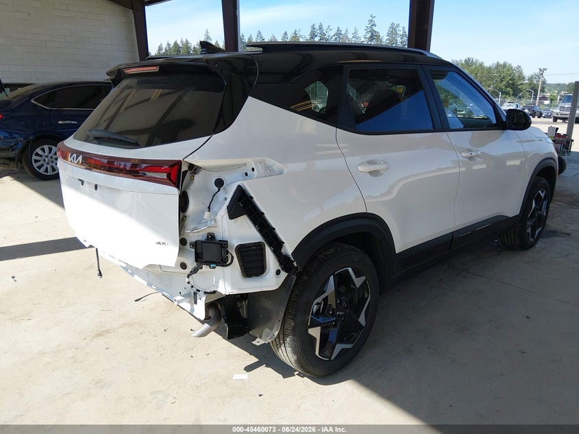 2025 Kia Seltos VIN KNDEUCAA2S7795033 IAAI salvage auction — REAR END, Bill Of Sale (Washington), sold $7,750 on 2026-07-15 (photo 4)