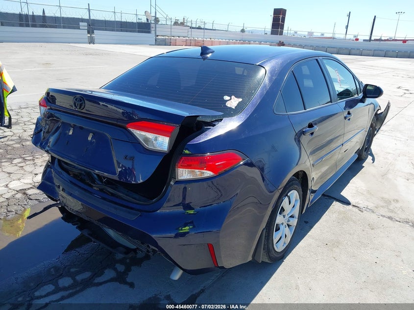 2021 Toyota Corolla VIN JTDEPMAE5MJ180644 IAAI salvage auction — FRONT & REAR, Salvage (California), sold $4,850 on 2026-07-22 (photo 6)