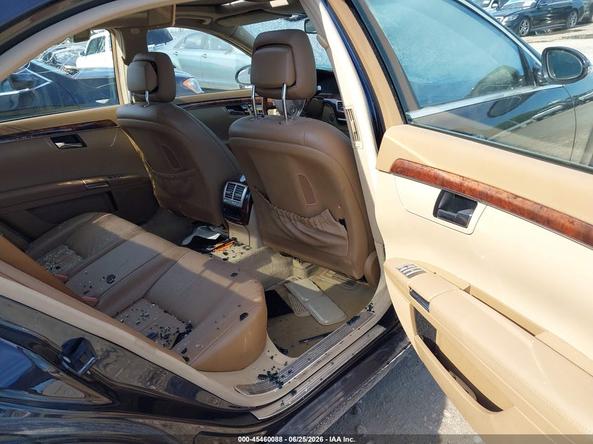 2008 Mercedes-benz S class VIN WDDNG86X58A181211 IAAI salvage auction — HAIL, Salvage (Illinois), sold $550 on 2026-08-18 (photo 8)