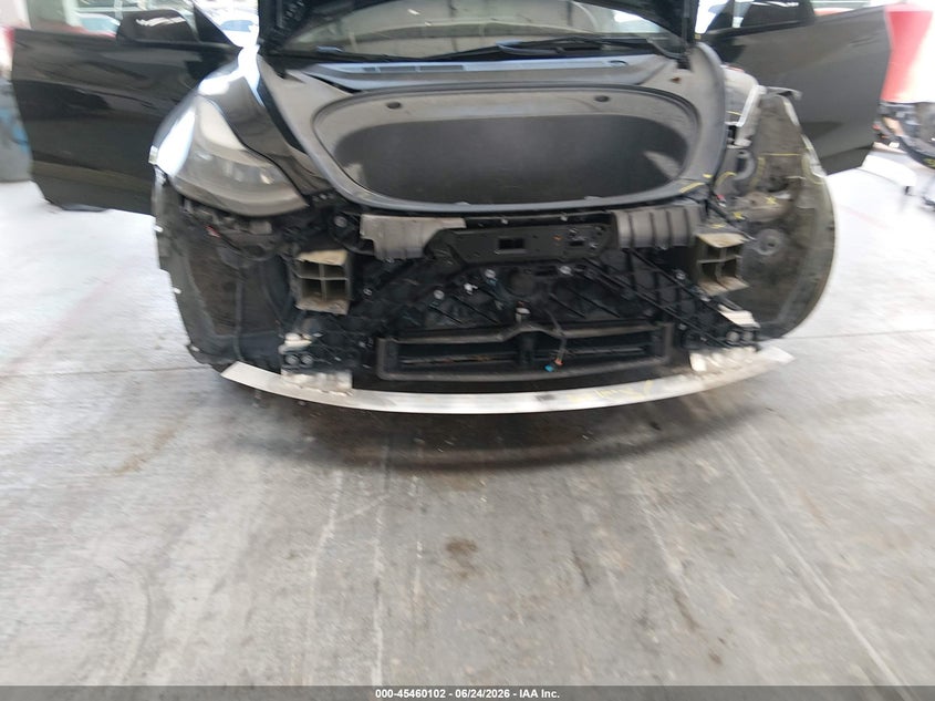 2022 Tesla Model 3 VIN 5YJ3E1EC5NF343290 IAAI salvage auction — FRONT END, Salvage Title, sold $9,350 on 2026-07-30 (photo 6)
