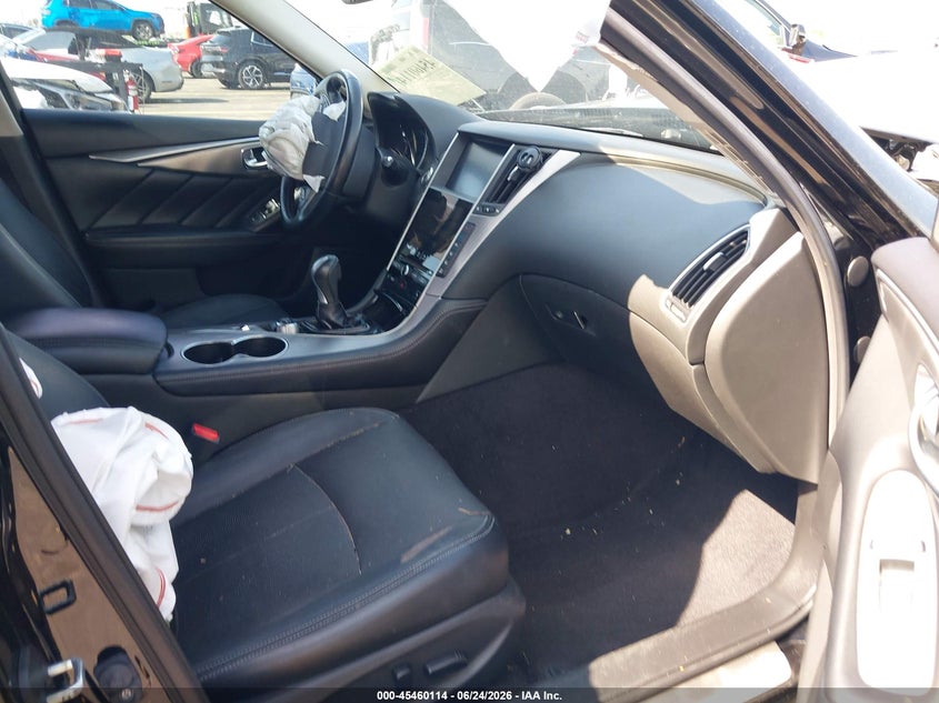 2016 Infiniti Q50 VIN JN1CV7AR1GM253063 IAAI salvage auction — RIGHT SIDE, Rebuildable (Florida), sold $425 on 2026-07-30 (photo 5)