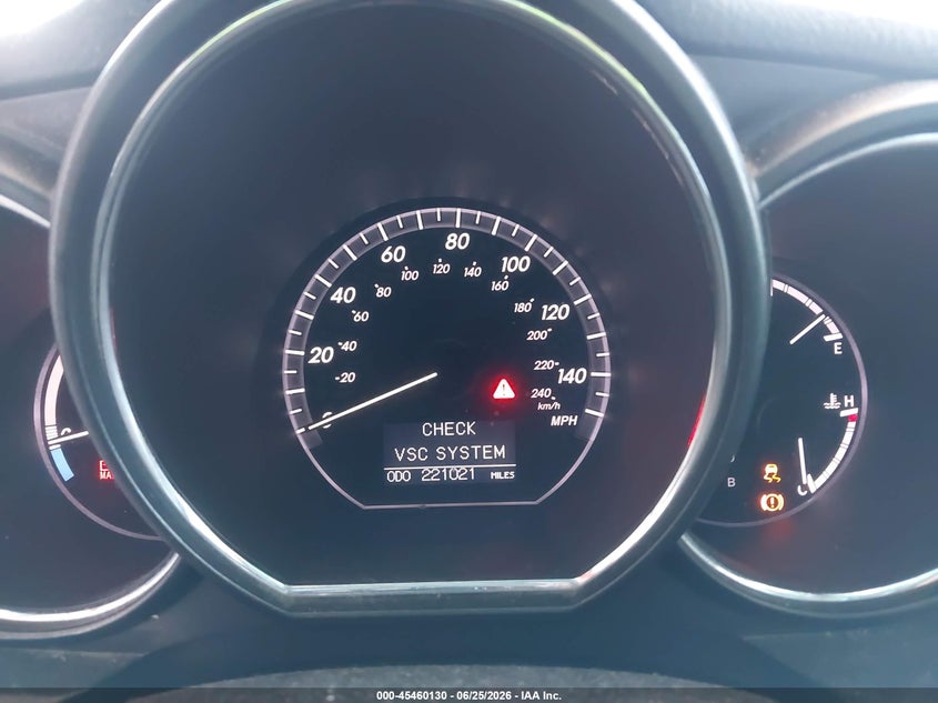 2006 Lexus Rx VIN JTJHW31U760003911 IAAI salvage auction — NORMAL WEAR, Clear - Dealer Only (California), sold $1,100 on 2026-07-07 (photo 7)