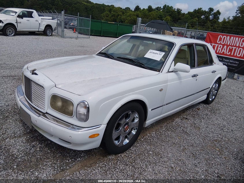 2000 Bentley Arnage VIN SCBLC31E2YCX05170 IAAI salvage auction — NORMAL WEAR, Clear (Alabama), sold $3,150 on 2026-07-23 (photo 2)