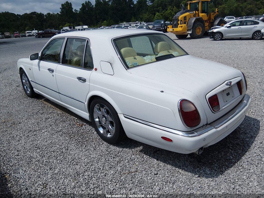 2000 Bentley Arnage VIN SCBLC31E2YCX05170 IAAI salvage auction — NORMAL WEAR, Clear (Alabama), sold $4,500 on 2026-07-30 (photo 3)