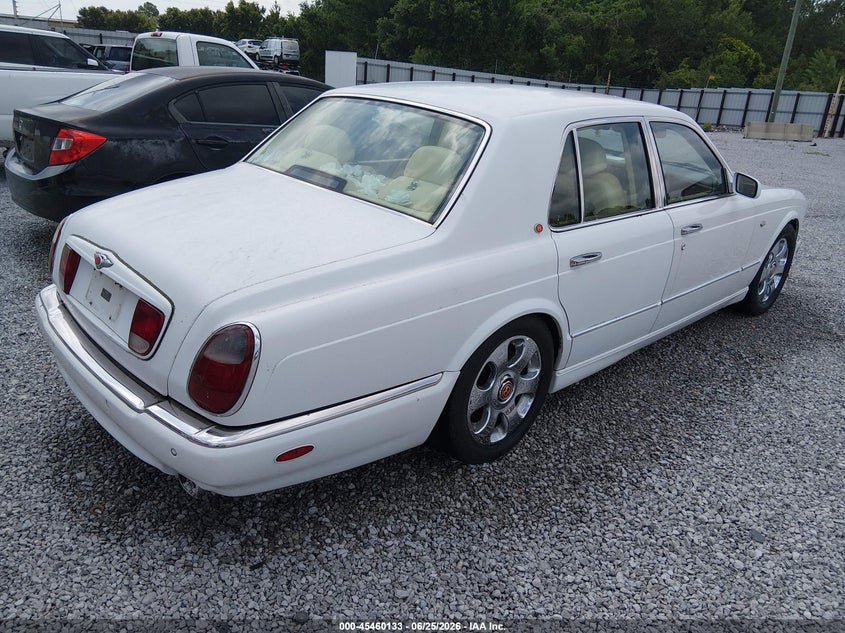 2000 Bentley Arnage VIN SCBLC31E2YCX05170 IAAI salvage auction — NORMAL WEAR, Clear (Alabama), sold $3,150 on 2026-07-23 (photo 4)