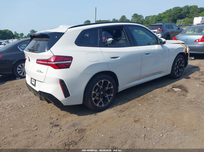 2025 BMW X3 VIN 5UX53GP09S9015430 IAAI salvage auction — FRONT END, Salvage Title, sold $16,900 on 2026-07-26 (photo 4)