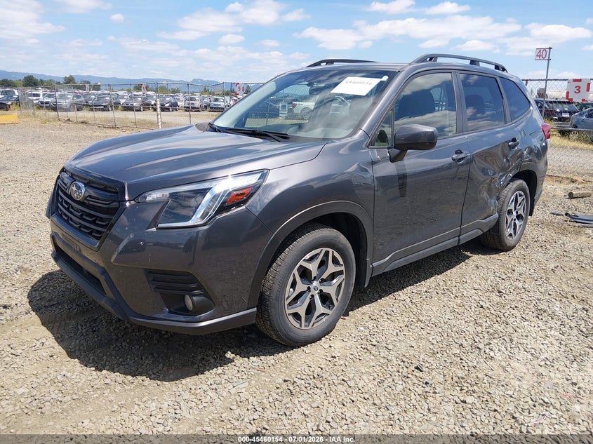 2023 Subaru Forester VIN JF2SKADC5PH450317 IAAI salvage auction — REAR END, Salvage Title, sold $8,500 on 2026-08-26 (photo 2)