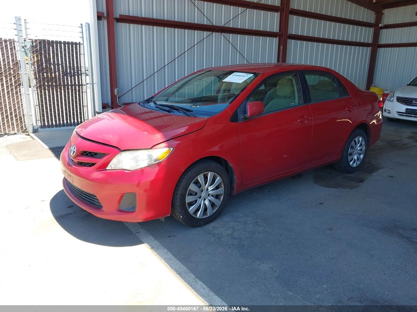2012 Toyota Corolla VIN 5YFBU4EE6CP070752 IAAI salvage auction — NORMAL WEAR, Clear - Dealer Only (California), sold $1,625 on 2026-07-14 (photo 2)