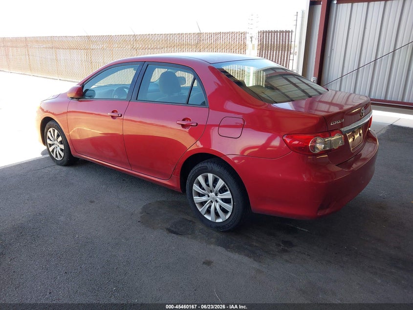 2012 Toyota Corolla VIN 5YFBU4EE6CP070752 IAAI salvage auction — NORMAL WEAR, Clear - Dealer Only (California), sold $1,625 on 2026-07-14 (photo 3)