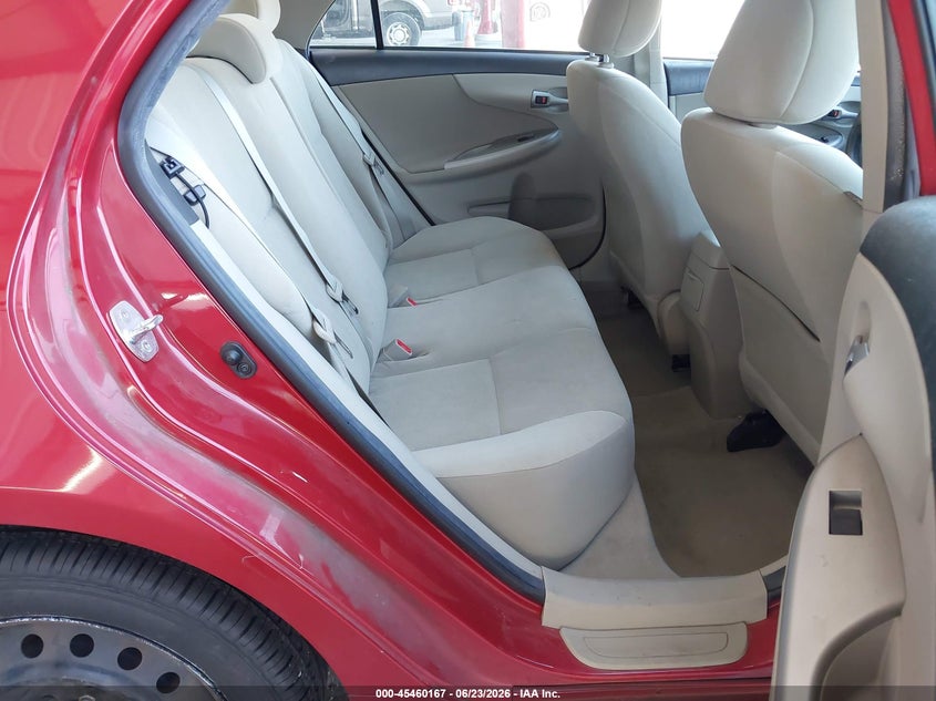 2012 Toyota Corolla VIN 5YFBU4EE6CP070752 IAAI salvage auction — NORMAL WEAR, Clear - Dealer Only (California), sold $1,625 on 2026-07-14 (photo 8)