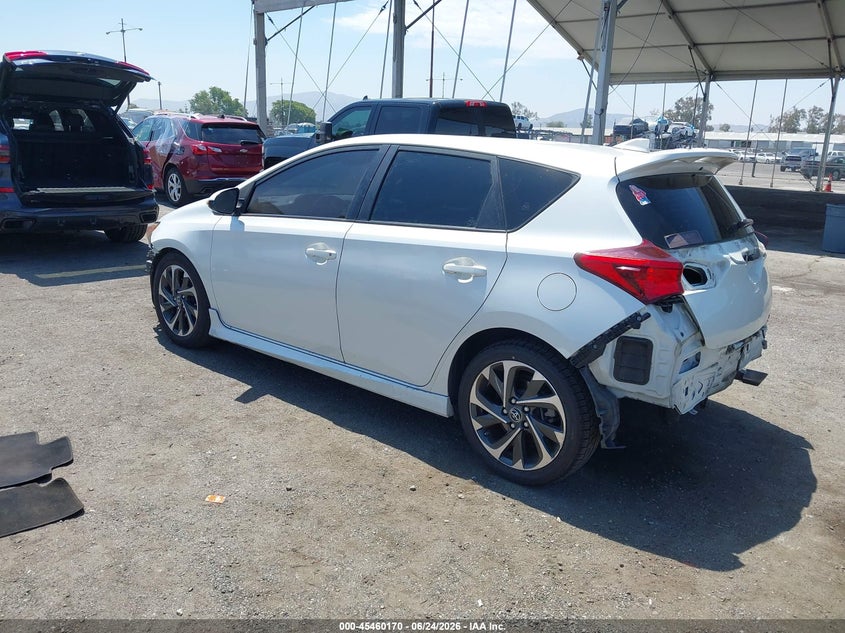2017 Toyota Corolla VIN JTNKARJE2HJ544229 IAAI salvage auction — FRONT & REAR, Salvage (California), sold $2,350 on 2026-07-14 (photo 3)