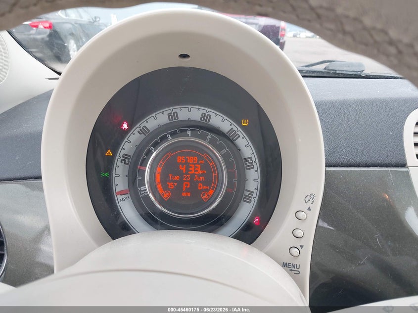 2013 Fiat 500 VIN 3C3CFFAR2DT745647 IAAI salvage auction — RIGHT REAR, Salvage Title, sold $250 on 2026-08-03 (photo 7)