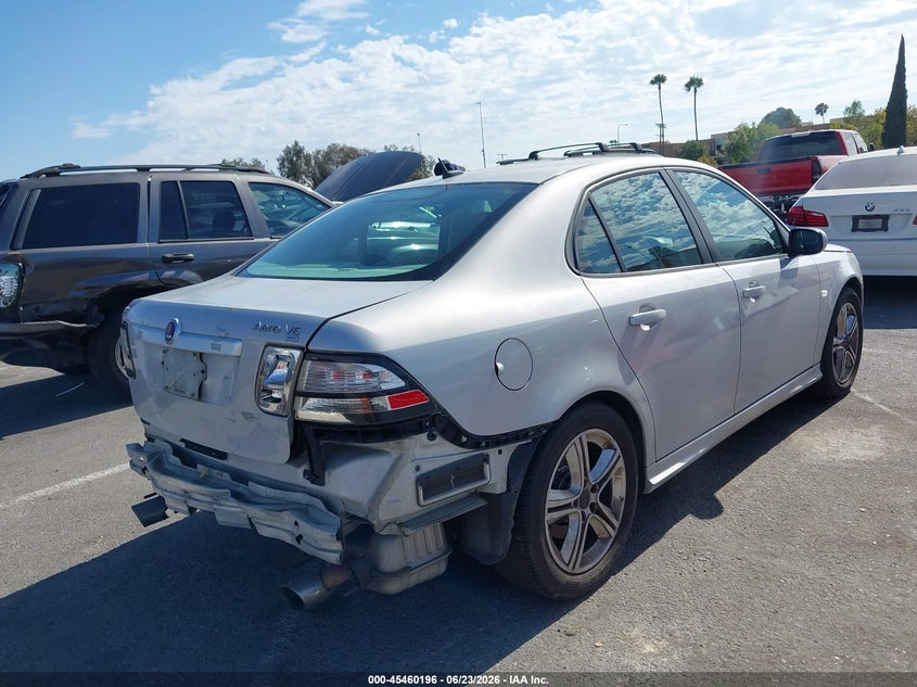 2009 Saab 9-3 VIN YS3FH42R591003384 IAAI salvage auction — REAR END, Salvage (California), sold $325 on 2026-07-23 (photo 4)