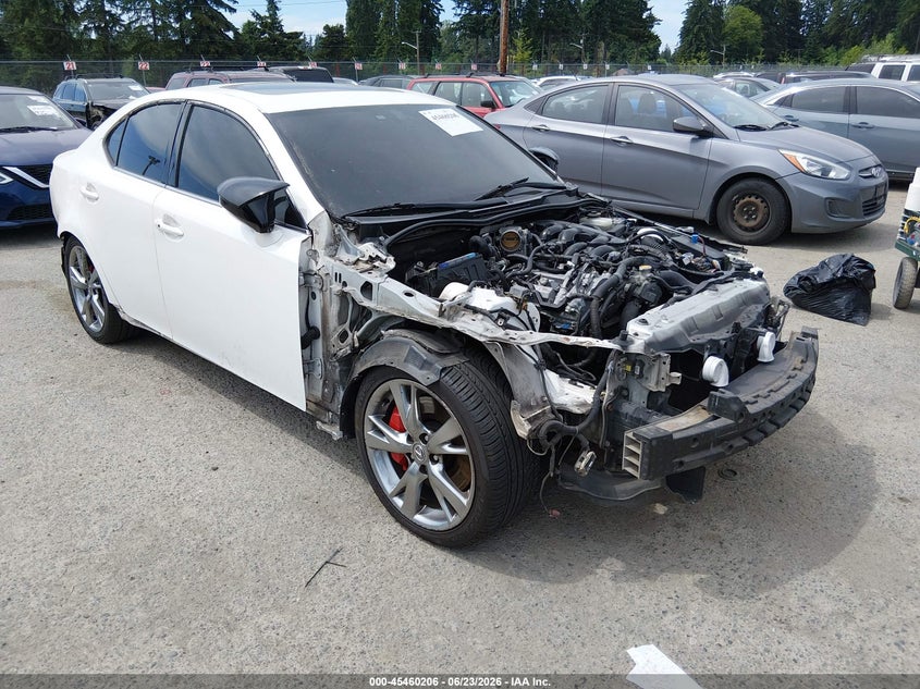 2006 Lexus Is 350 VIN JTHBE262765004717 IAAI salvage auction — NORMAL WEAR, Rebuilt-Non-Public (Washington), sold $400 on 2026-07-29 (photo 1)